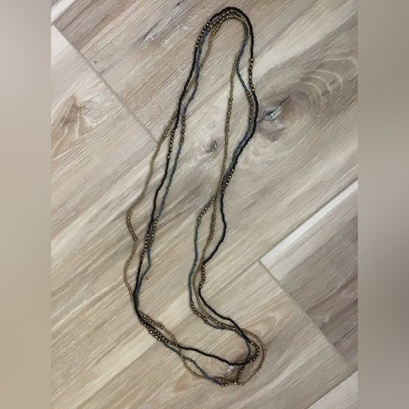 Handcrafted Seed Beaded Necklaces (3) - Picture 1 of 4